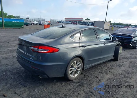 2020 Ford Fusion Se from USA, damaged, VIN 3FA6P0HD0LR247946